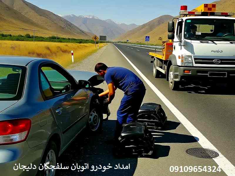 امداد خودرو سلفچگان دلیجان