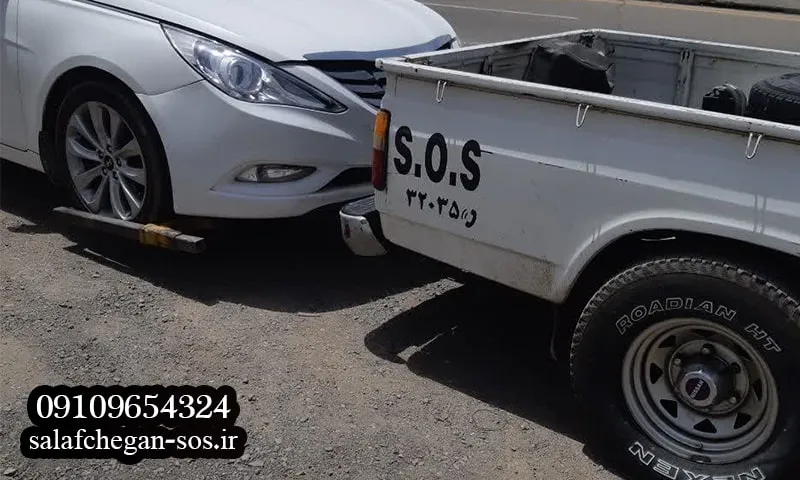 امداد خودرو اتوبان سلفچگان دلیجان - حمل ماشین به تعمیرگاه